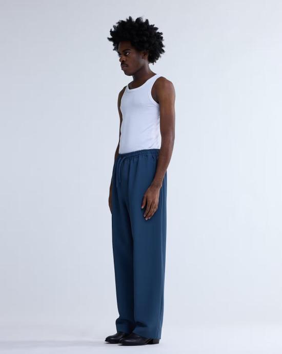 26SS 뉴 암스테르담 서프 어쏘시에이션 스트레이트 팬츠 2601054002 INK BLUE Ink blue - NEW AMSTERDAM SURF ASSOCIATION