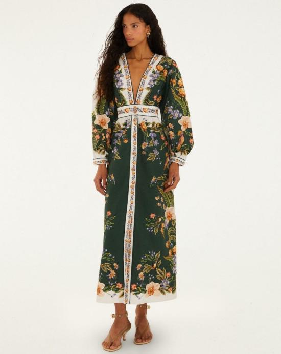 26SS 팜 리오 미디 원피스 353568 26067 Beige - FARM RIO