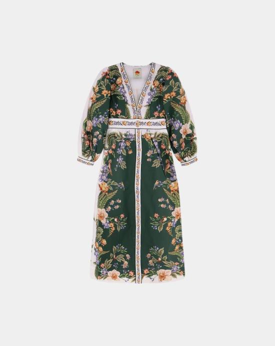 26SS 팜 리오 미디 원피스 353568 26067 Beige