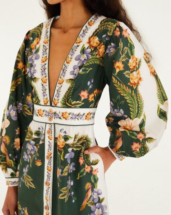 26SS 팜 리오 미디 원피스 353568 26067 Beige - FARM RIO