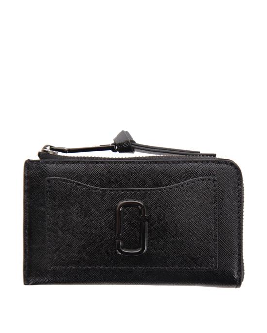 26SS 마크제이콥스 유틸리티 스냅샷 DTM 탑 지퍼 멀티 월렛 2F3SMP052S07 001 black NERO