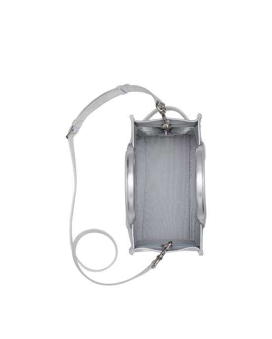 26SS 마크제이콥스 메탈릭 스몰 토트백 2F3HTT004H01 039 metallic silver ARGENTO - MARC JACOBS