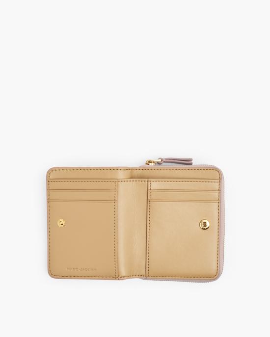 26FW 마크제이콥스 더 레더 미니 컴팩트 월렛 2R3SMP044S10 624 rose ROSA - MARC JACOBS