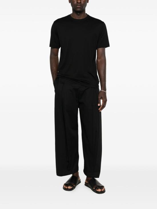 26SS 자노네 반팔 티셔츠 810324 ZQ317Z0015 Black - ZANONE