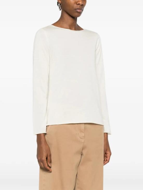 26SS 비유 긴팔 티셔츠 CDLADY8B6402 White - BE YOU