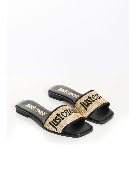 26SS 저스트까발리 뮬/슬리퍼 80RA3S80 ZSE60751 Brown - JUST CAVALLI