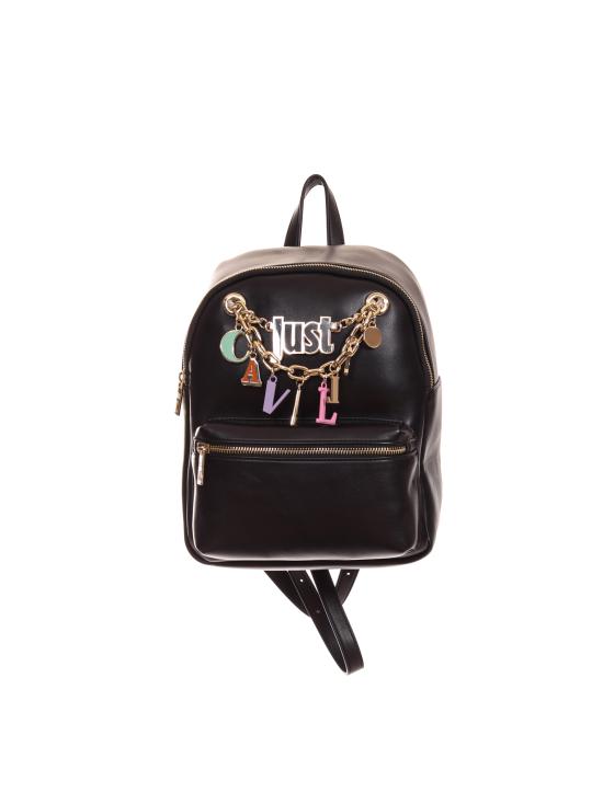 26SS 저스트까발리 백팩 80RA4BE6 ZSD85899 Black