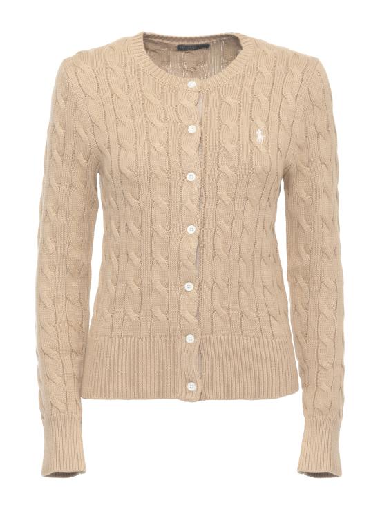 26SS 랄프 로렌 가디건 211971868 502 Beige