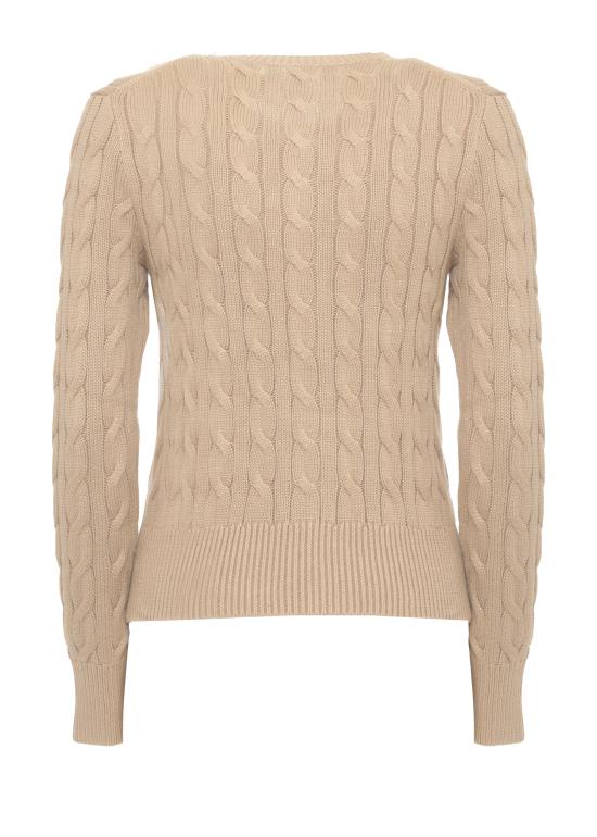 26SS 랄프 로렌 가디건 211971868 502 Beige - RALPH LAUREN