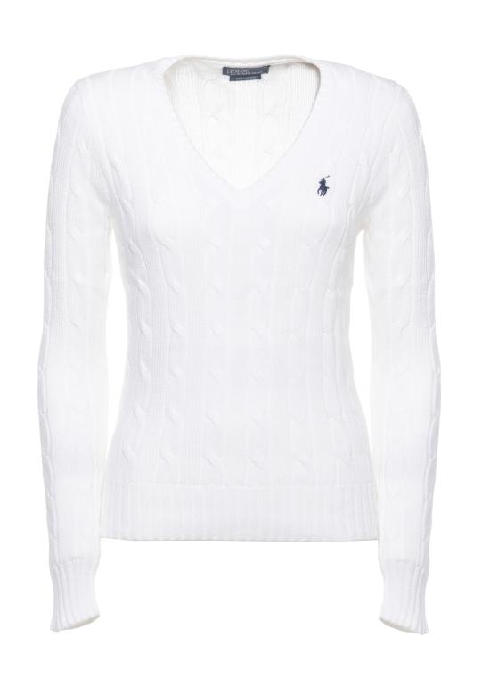 26SS 랄프 로렌 스웨터 211971870 003 White