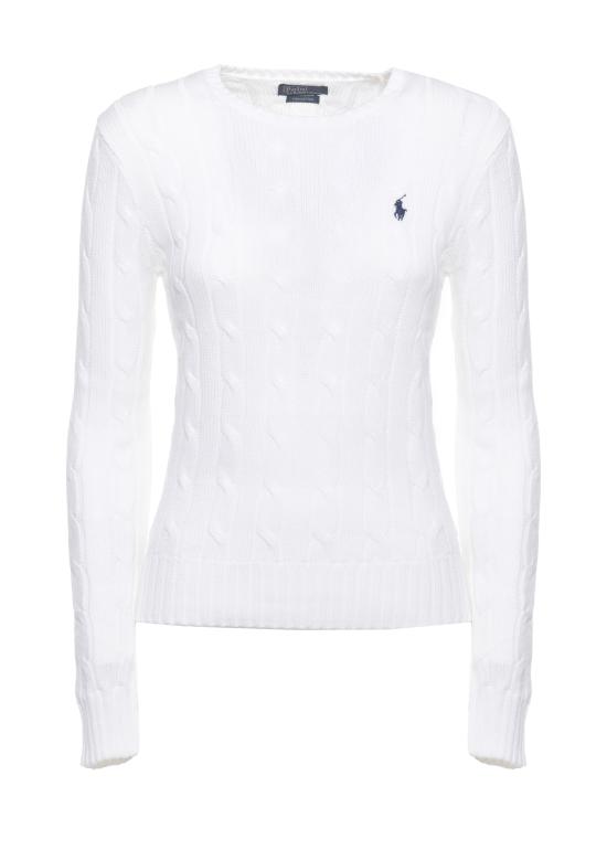 26SS 랄프 로렌 스웨터 211971869 007 White