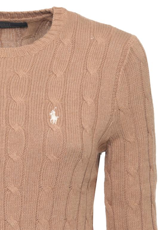 26SS 랄프 로렌 스웨터 211971795 002 Brown - RALPH LAUREN