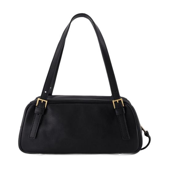 26SS 베르사체 VERSACE TAG 나파 볼링백 1015792 1A13171 1B00V black - VERSACE