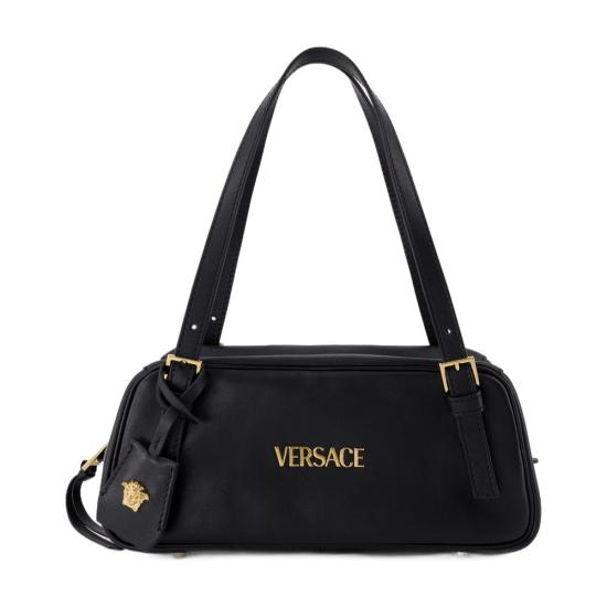26SS 베르사체 VERSACE TAG 나파 볼링백 1015792 1A13171 1B00V black