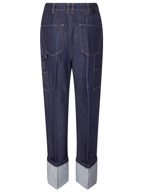 26SS 스포트막스 데님 팬츠 2612181045600 001 BLU NOTTE - SPORTMAX