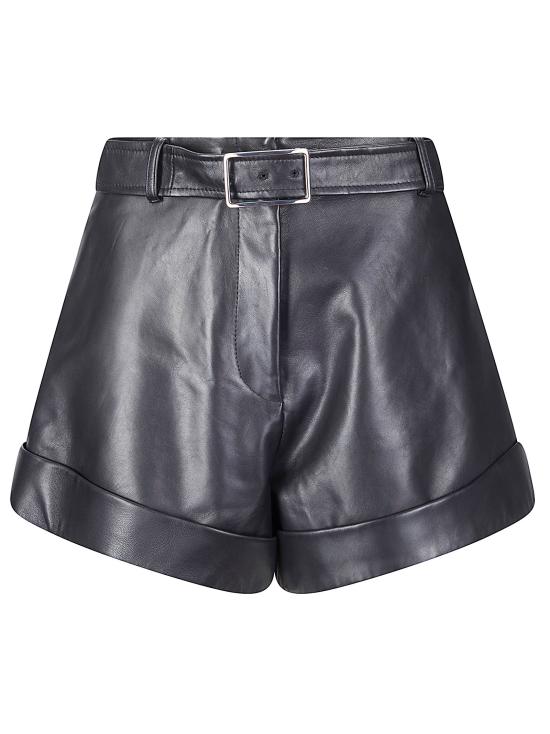 26SS 스포트막스 스트레이트 팬츠 2612431011600 002 NERO