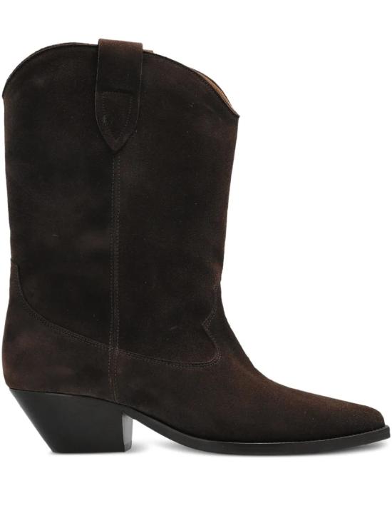 26SS 이자벨마랑 두에르토 레더 카우보이 부츠 BO0003FA A1A03S 50CL CHOCOLATE