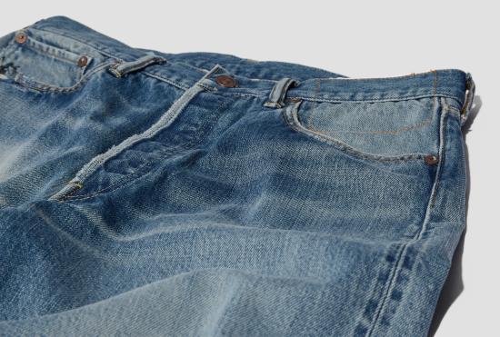 26SS 비즈빔 데님 팬츠 사회 조각 01 EX 와이드 DMGD-43 0126105005007 - VISVIM