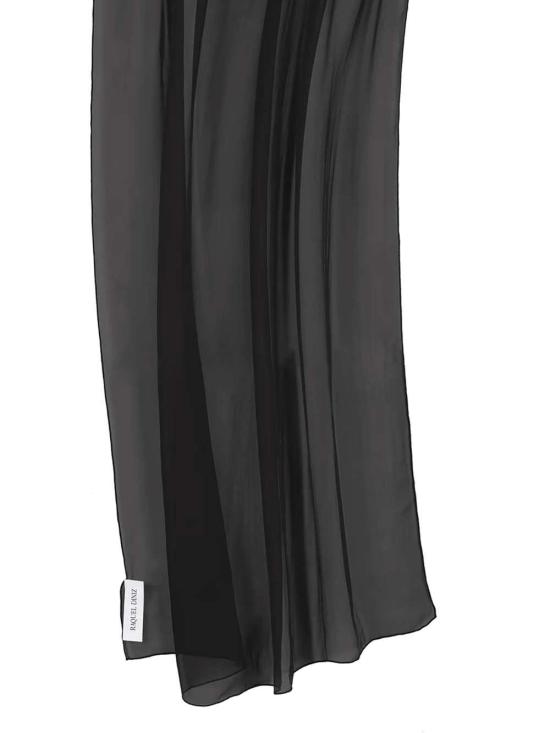 26SS 라쿠엘 디니즈 머플러/스카프 FL00001 BLACK 999