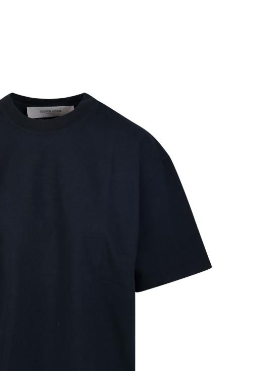 26SS 골든구스 반팔 티셔츠 GWP01874 P001576 90456 WASHED BLACK - GOLDEN GOOSE