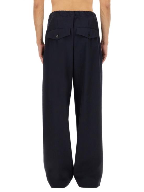 25SS 드리스 반 노튼 스트레이트 팬츠 020911 1063509 Black - DRIES VAN NOTEN