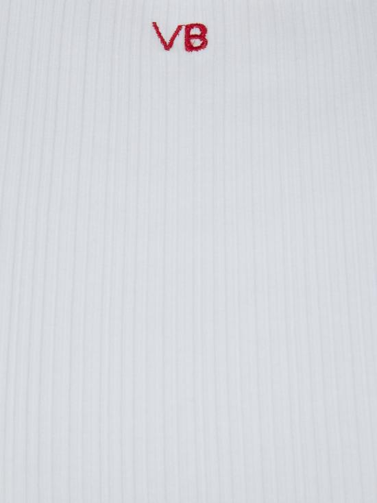 26SS 빅토리아 베컴 민소매 티셔츠 1126JTP 007081A White - VICTORIA BECKHAM