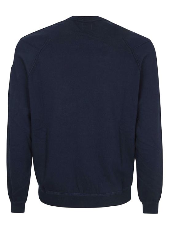 26SS 씨피 컴퍼니 코튼 씨 아일랜드 크루넥 렌즈 니트 20CMKN183A 110560A Black - C.P. COMPANY