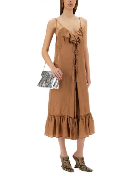 25SS 드리스 반 노튼 롱 원피스 011018 1427306 Brown - DRIES VAN NOTEN