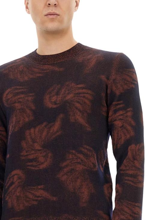 25SS 드리스 반 노튼 스웨터 021206 1711509 Black - DRIES VAN NOTEN
