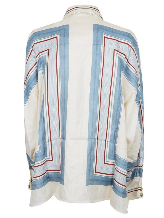 26SS 짐머만 블라우스 6357TC26R White - ZIMMERMANN