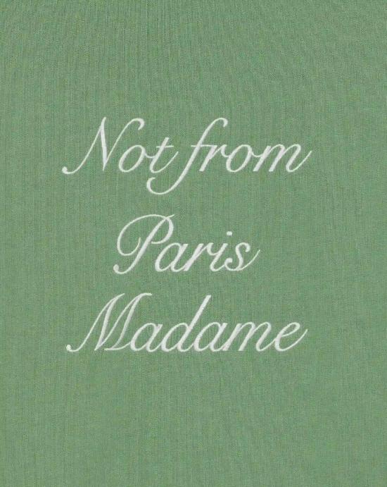 26SS 드롤드무슈 긴팔 티셔츠 K SW157 CO127LGN Light green - DROLE DE MONSIEUR