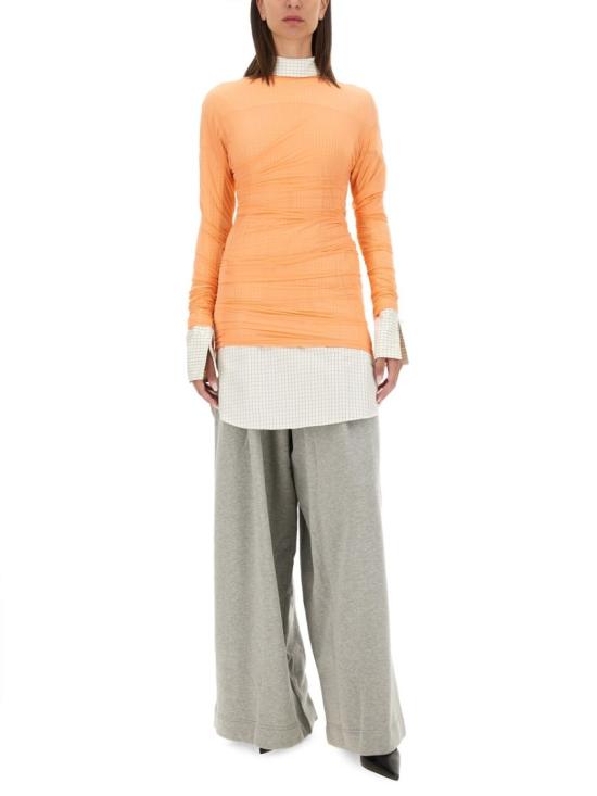  드리스 반 노튼 긴팔 티셔츠 011143 9204350 Orange - DRIES VAN NOTEN