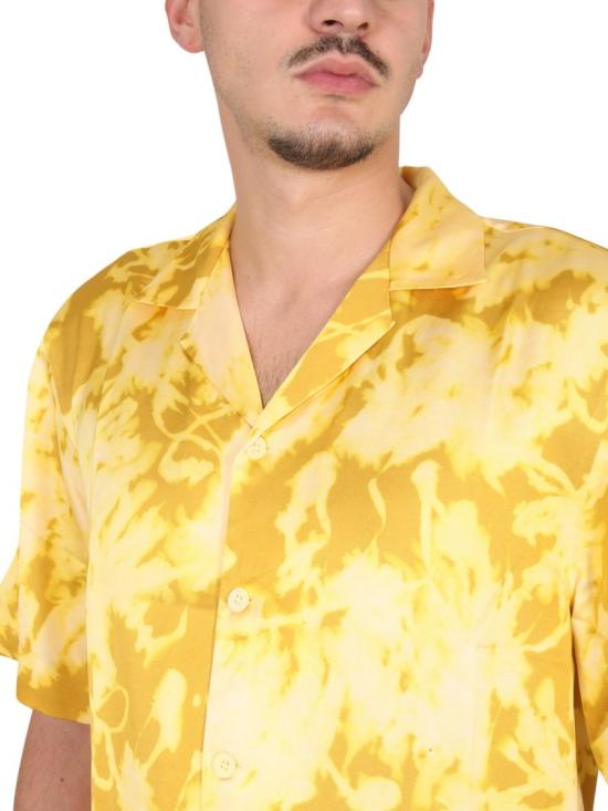  드리스 반 노튼 반팔 셔츠 020729 5191202 Gold - DRIES VAN NOTEN