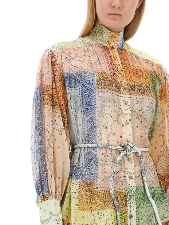  짐머만 미디 원피스 4089DMAT BNPT Neutrals - ZIMMERMANN