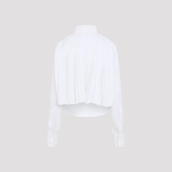 26SS 스포트막스 셔츠 2612111041600 White - SPORTMAX