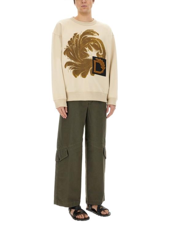 25SS 드리스 반 노튼 긴팔 티셔츠 021166 1610103 Neutrals - DRIES VAN NOTEN