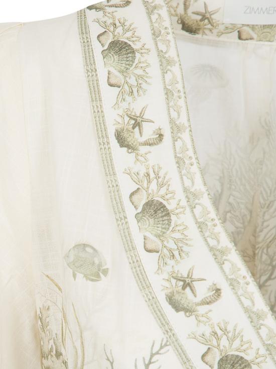 26SS 짐머만 미디 원피스 2456DRS262 Neutrals - ZIMMERMANN