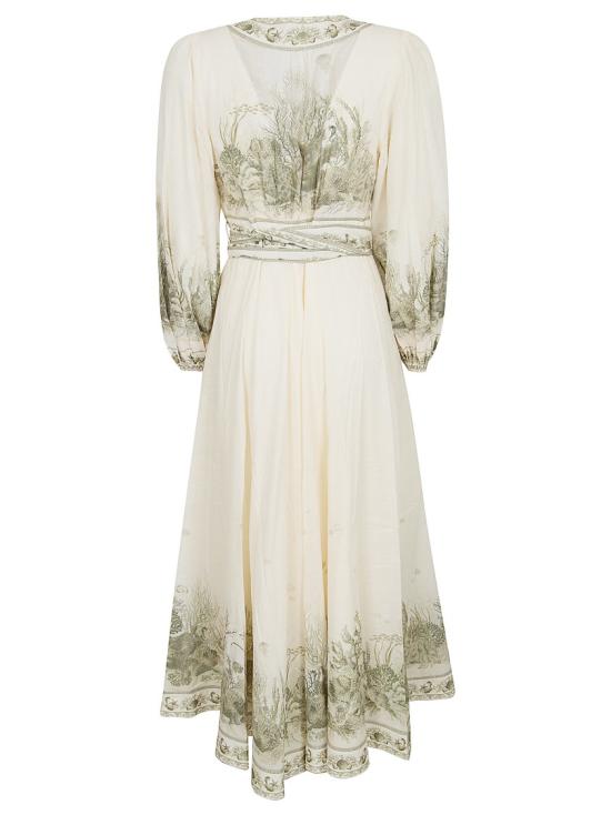 26SS 짐머만 미디 원피스 2456DRS262 Neutrals - ZIMMERMANN