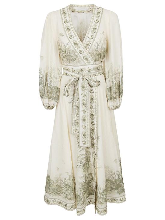 26SS 짐머만 미디 원피스 2456DRS262 Neutrals