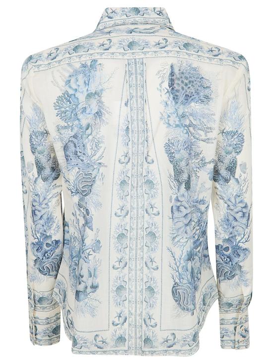 26SS 짐머만 블라우스 5853TRS262 White - ZIMMERMANN