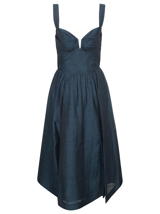 26SS 짐머만 미디 원피스 6847DC261 Black