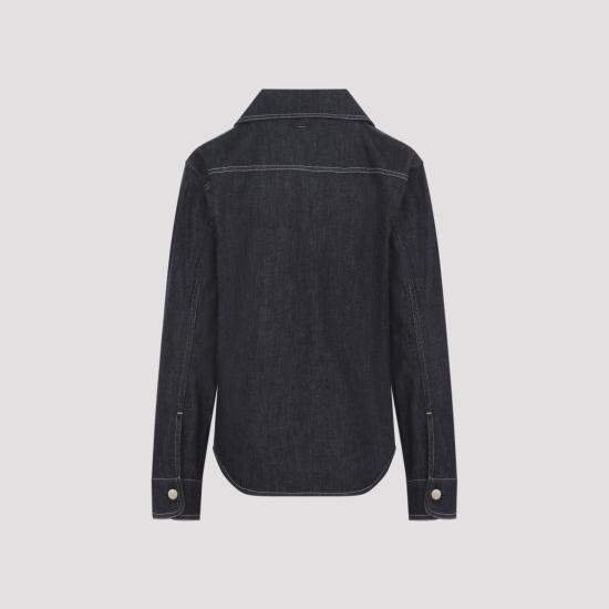 26SS 막스마라 데님 셔츠 2619191051600 Black - MAX MARA