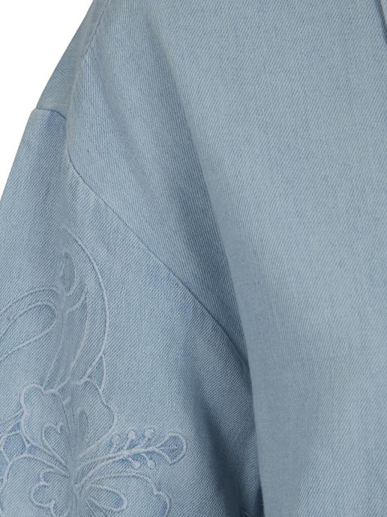 26SS 짐머만 데님 셔츠 7214TRS263 Grey - ZIMMERMANN