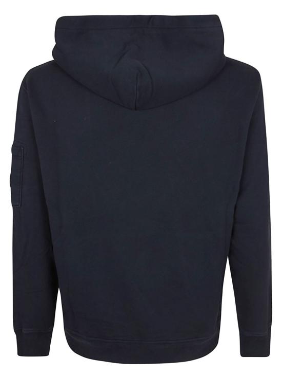 26SS 씨피 컴퍼니 후드 티셔츠 20CMSS037A 110044G Black - C.P. COMPANY