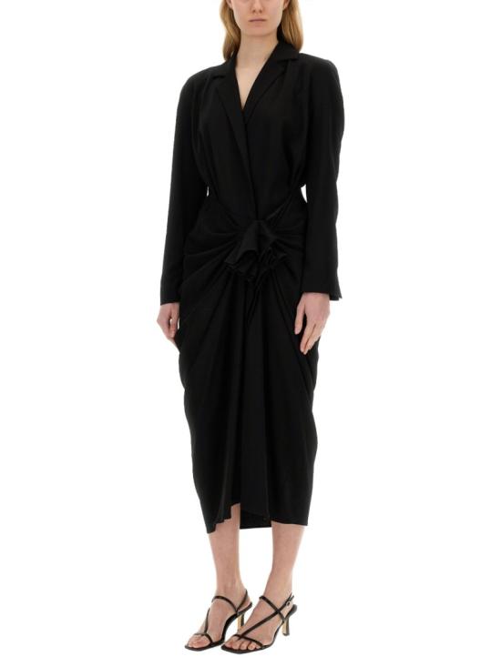  드리스 반 노튼 롱 원피스 011063 8314900 Black - DRIES VAN NOTEN