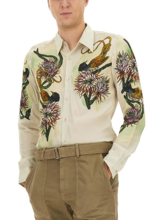  드리스 반 노튼 긴팔 셔츠 020709 7087005 Yellow - DRIES VAN NOTEN