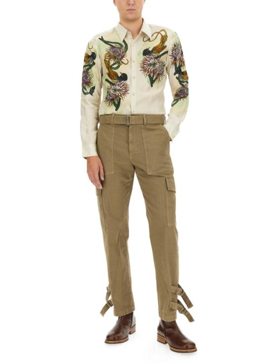  드리스 반 노튼 긴팔 셔츠 020709 7087005 Yellow - DRIES VAN NOTEN