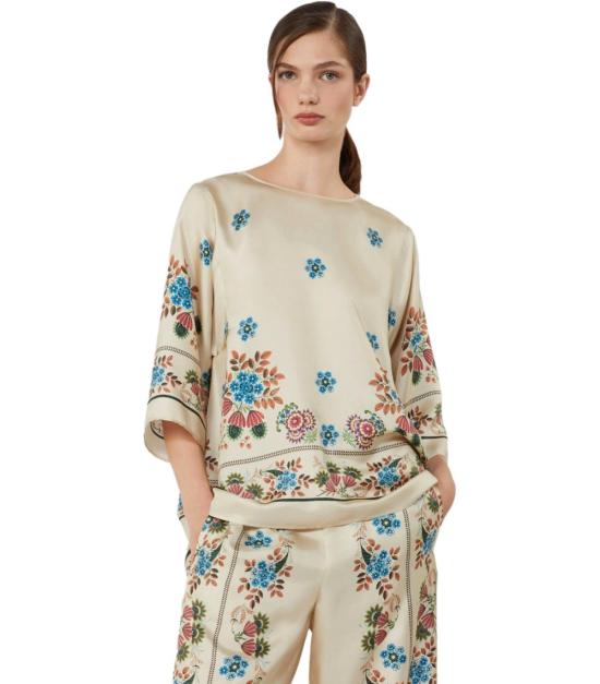 26SS 위켄드막스마라 블라우스 2615111062600 001 38 Beige - WEEKEND MAX MARA