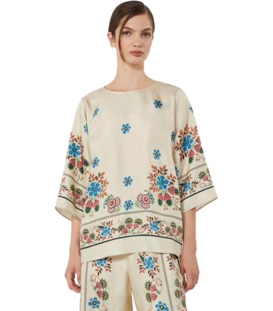 26SS 위켄드막스마라 블라우스 2615111062600 001 38 Beige - WEEKEND MAX MARA