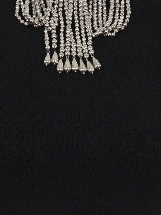 26SS 파코라반 민소매 티셔츠 26PMTO185ML0334 Black - PACO RABANNE